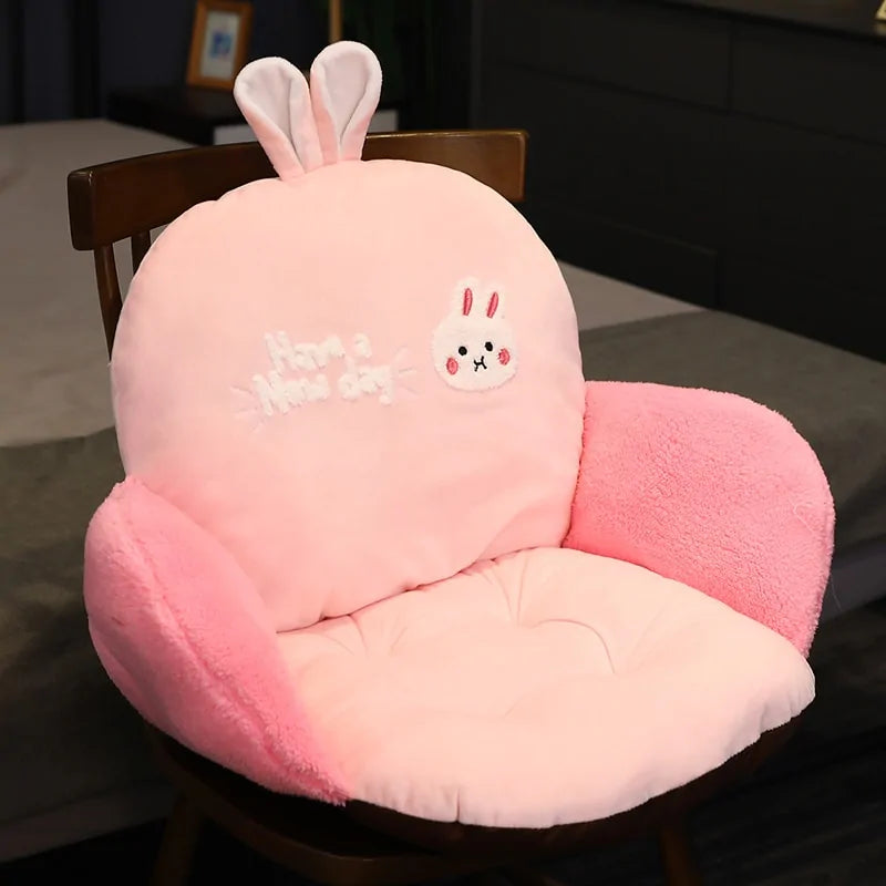 One-piece Chair Cushion: Office/Home Seat Support &amp; Backrest Rieworkes