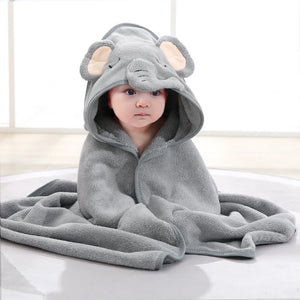 Cartoon Animal Baby Bath Towels Rieworkes
