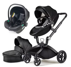 Luxury Fold Convertible Stroller 3 in 1 Rieworkes