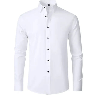 Men's Wrinkle-Free Elastic Business Shirt Mimarta