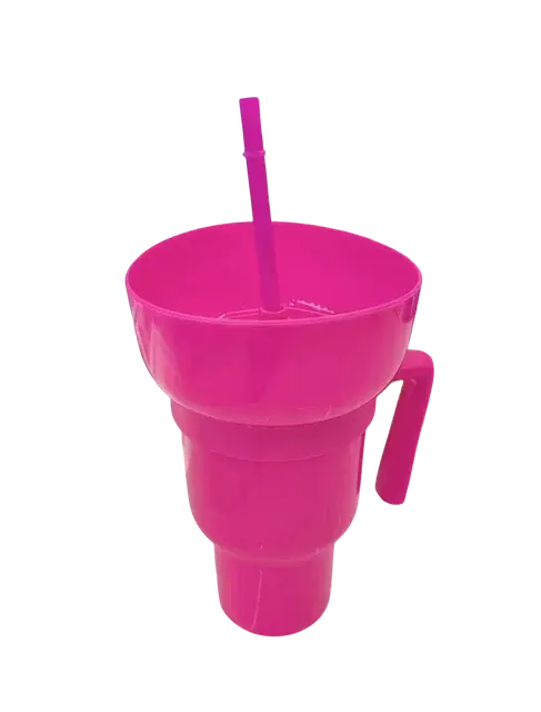 Popcorn Snack With Handle & All-In-One Drink Cup Rieworkes