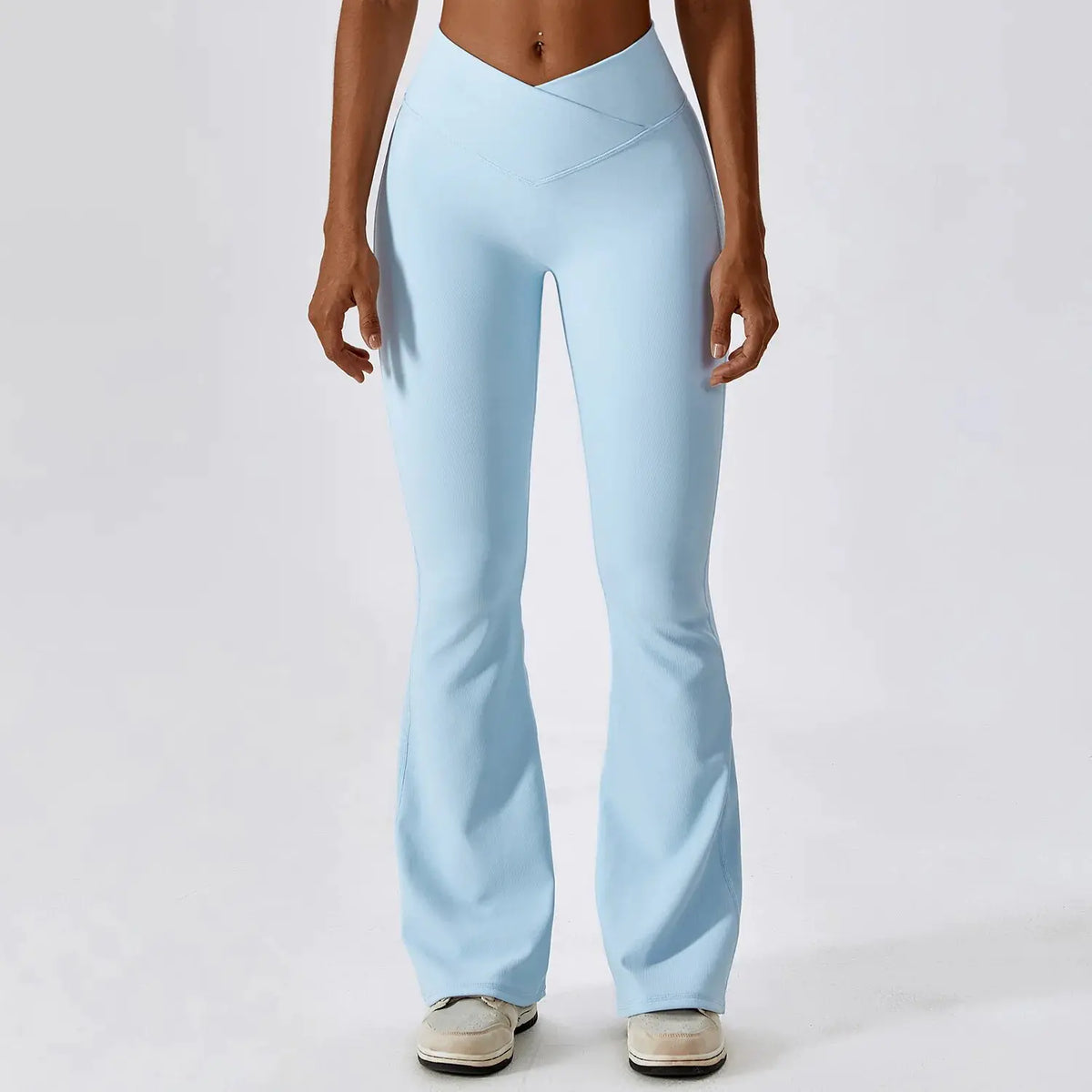 Women Gym Workout Fitness Sports Flared Pants Rieworkes