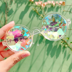 Round Kaleidoscope Glasses Rieworkes