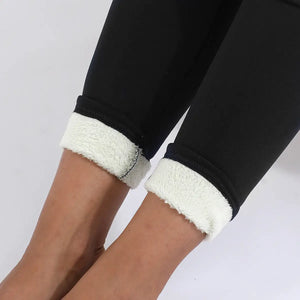 Winter Leggings Warm Thick High Stretch Lamb Cashmere Leggins Skinny Fitness Woman Pants Mimarta