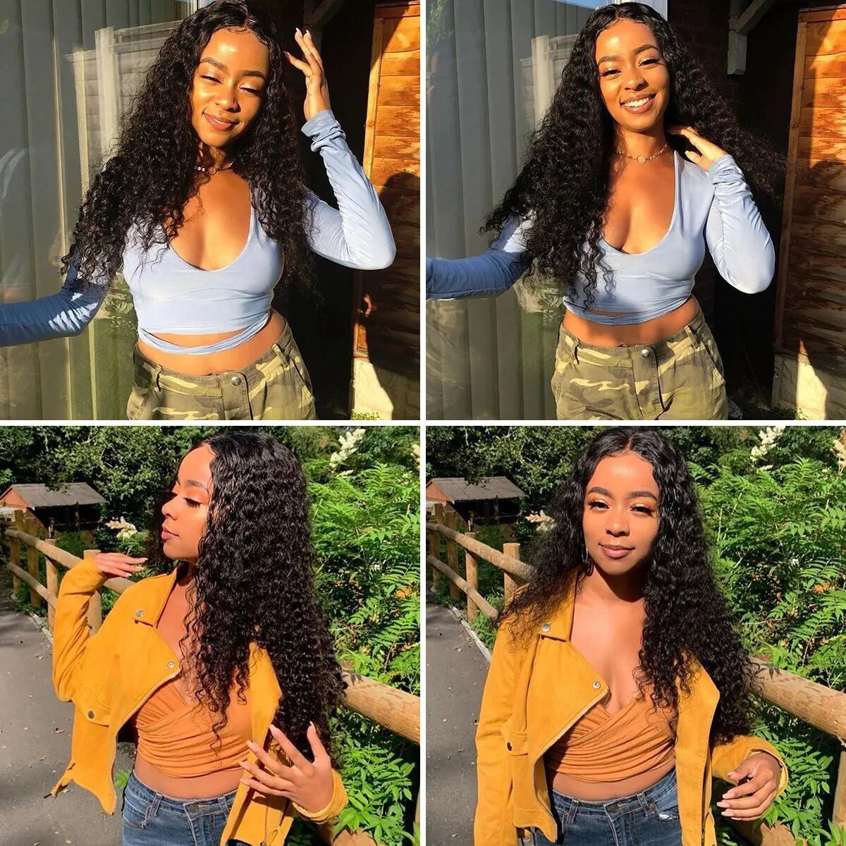 AA Hair Front Wig Womens Brazilian Human Long Curly Lace Wavy Hair Wigs US 2023 Rieworkes