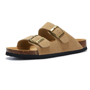 Flat Non-slip Cork Slippers For Men And Women Rieworkes