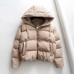 Cotton Padded Jacket Winter Hooded Rieworkes
