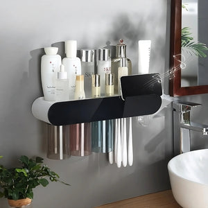 Convenient Toothbrush and Cosmetics Organizer Rieworkes