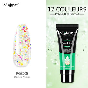 Poly Acrylic Gel: 15ML UV Gel for Nail Extension - 38 Colors Rieworkes