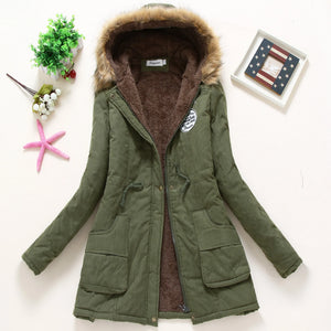 Women's Preppy Style Winter Coat Rieworkes