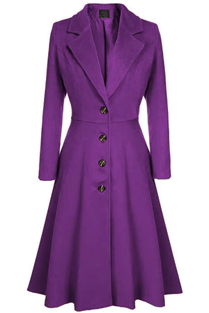 Women's Casual Long Sleeve Trench Coat - Fall 2018 Mimarta