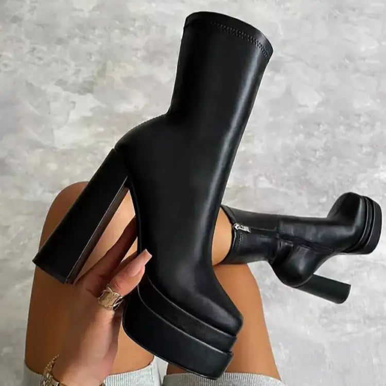Daphne Platform Boots Rieworkes