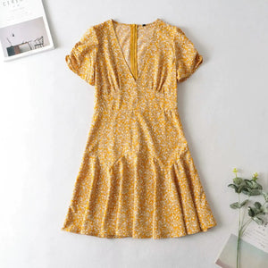 Floral Short Dress Rieworkes