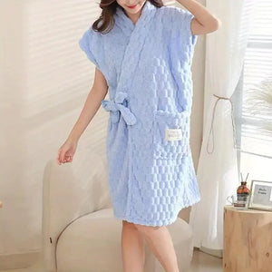 Yunduoge Girls' Absorbent Bath Skirt Robe Mimarta