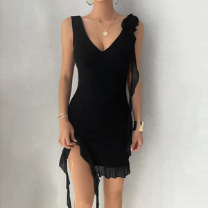 Elegant Slim Strap Fashion Dress Rieworkes