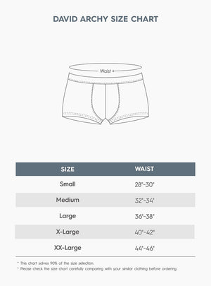 DAVID ARCHY Men's Underwear Micro Modal Dual Pouch Trunks Support Ball Pouch Bulge Enhancing Boxer Briefs for Men 4 Or 7 Pack White - 6.5" in 3 Pack Large Rieworkes
