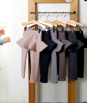 Winter Warmth Culottes for Girls - Two Piece Set Mimarta