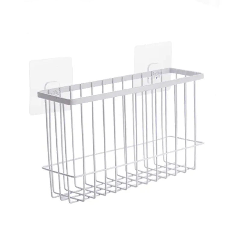 Iron Bathroom Storage Rack - Wall-Mounted Organizer Mimarta