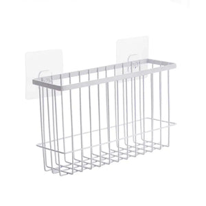 Iron Bathroom Storage Rack - Wall-Mounted Organizer Mimarta
