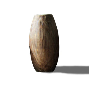 Creative Chinese Style Vase Three-piece Set Simple And Fashionable Wood Grain Rieworkes