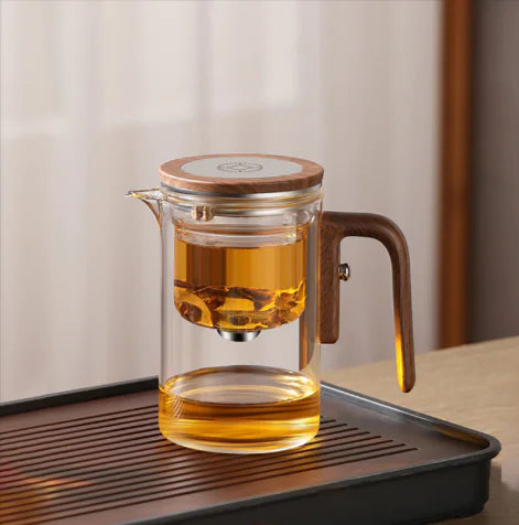 Glass Teapot with Heat-Resistant Filter Mimarta