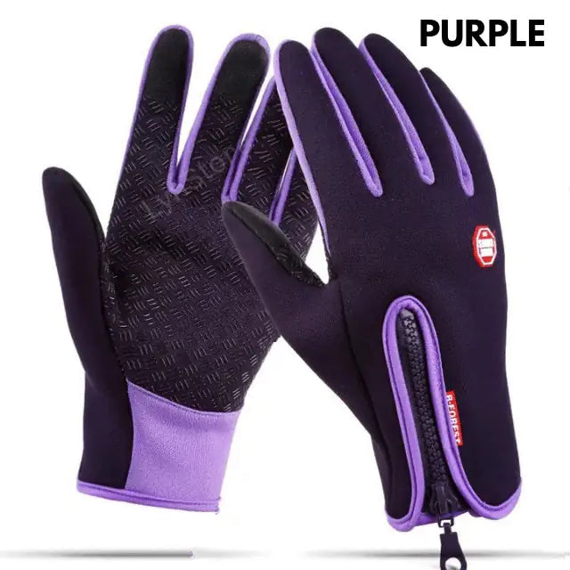 Winter Gloves Touch Screen Riding Motorcycle Sliding Waterproof Sports Gloves With Fleece Mimarta
