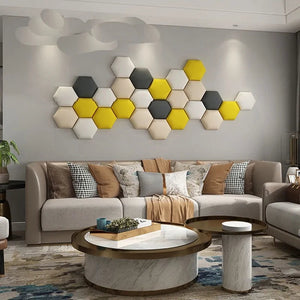 Room Loft Hexagonal Headboard Rieworkes