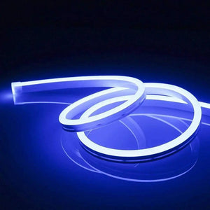 1M 2M 3M 5M 12V Flexible Sign Neon Lights Silicone Tube LED Strip Waterproof USA Rieworkes