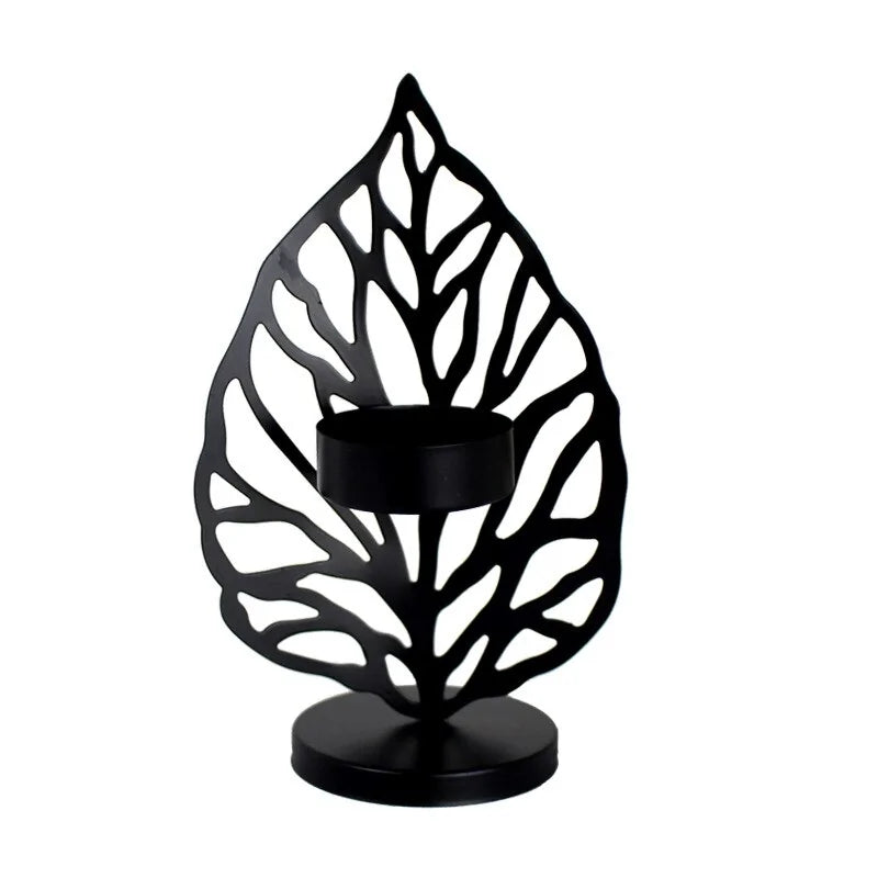 Iron Candlestick Holder: Nordic Design for Parties, Weddings, and Dinner Décor Rieworkes