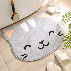 Cartoon Cat Non-Slip Carpet Rieworkes