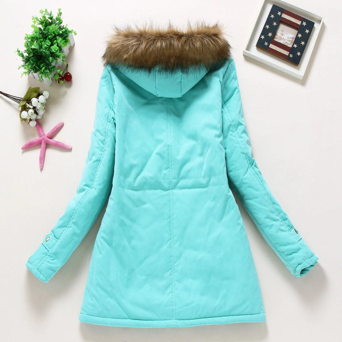 Women's Preppy Style Winter Coat Rieworkes