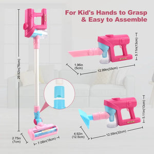 Children Play House Cleaning Vacuum Cleaner Toys Rieworkes