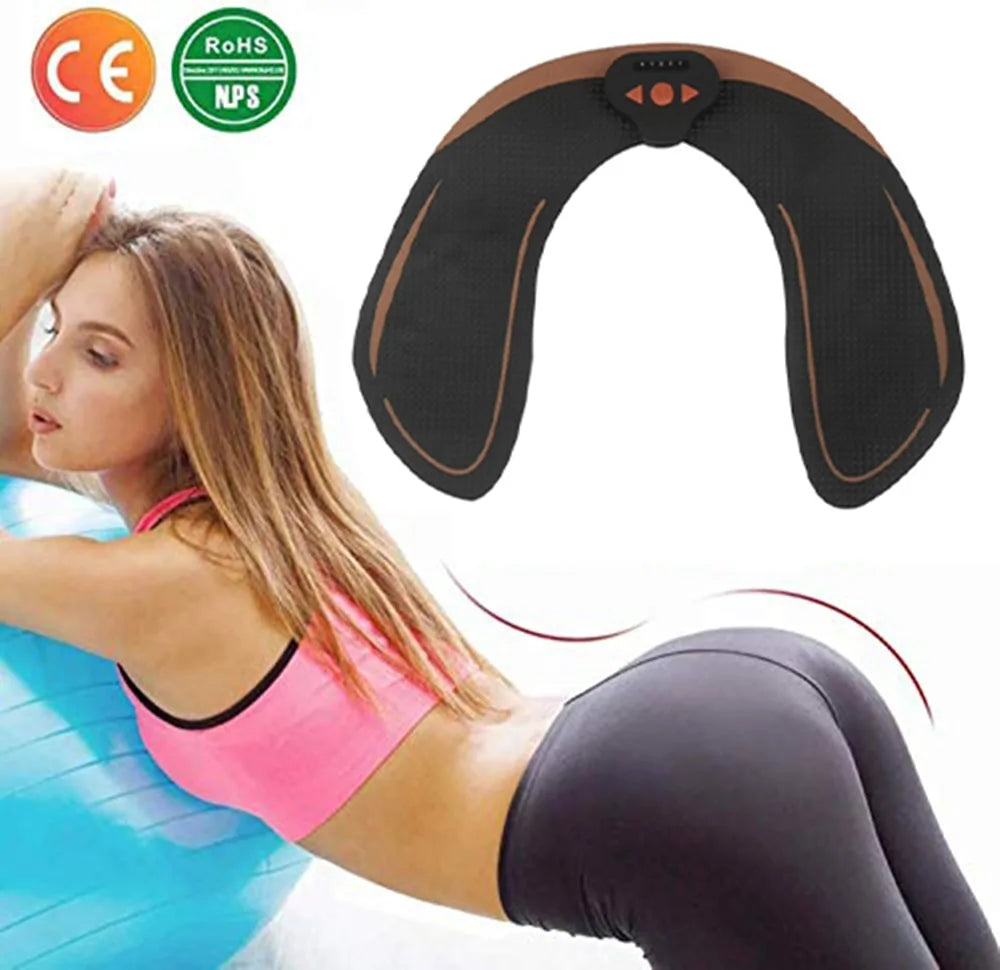 EMS Abdominal &amp; Hip Trainer Toner: USB Fitness Gear for Home Gym Rieworkes