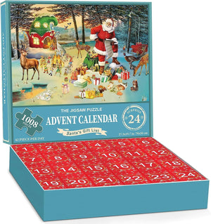 24-Box Christmas Advent Puzzle Mimarta