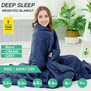 Weighted Blanket Adult Full Queen Size Rieworkes