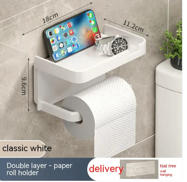 Toilet Tissue Box Wall-mounted Shelves Rieworkes
