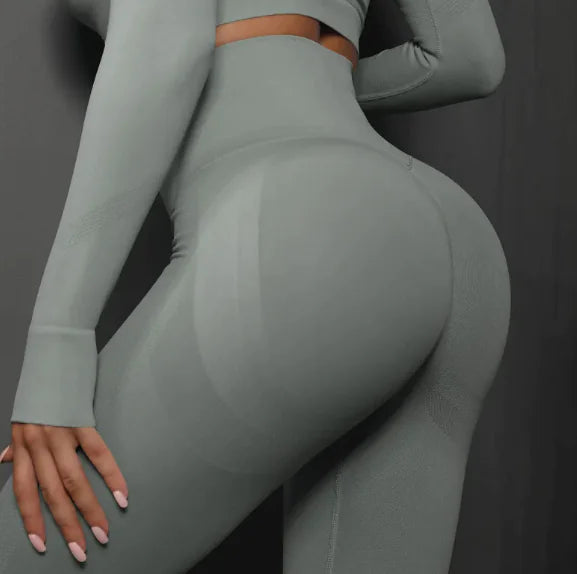 High Waist Seamless Yoga Pants Rieworkes