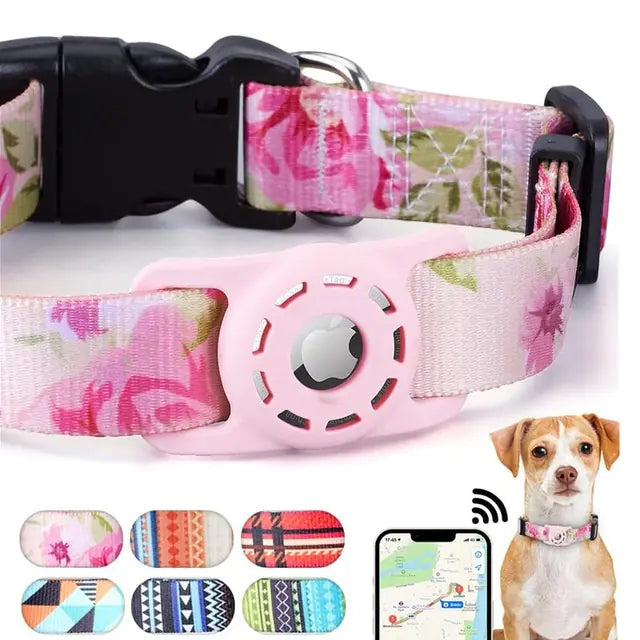 Digital Printing Collar for Apple Airtag - Pets Accessories Mimarta