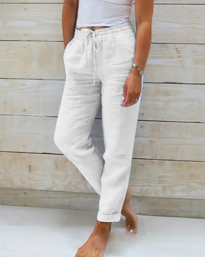 Linen Pants For Woman Rieworkes