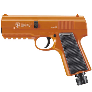 Pepper Gun Air Self Defense 0.43 Caliber CO2 Non Blowback- Less Lethal Home Defense Personal Defense Police Grade Pepper Projectile Gun for Self Defense-Color Orange (Only Pistol) Mimarta
