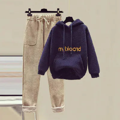 Autumn Winter Fashion Set for Women - Hoodie &amp; Pants Mimarta