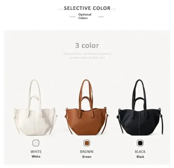 PU Leather Tote Bag Rieworkes