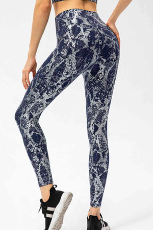 Animal Print Active Pants Rieworkes
