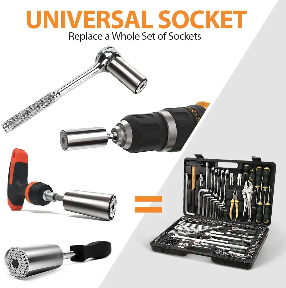 Universal Socket Wrench Set Rieworkes