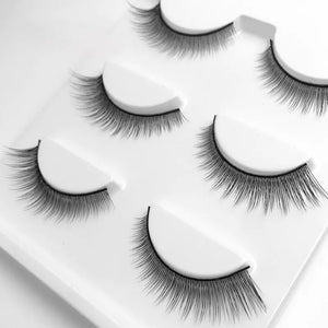 Natural False Eyelashes Set Rieworkes