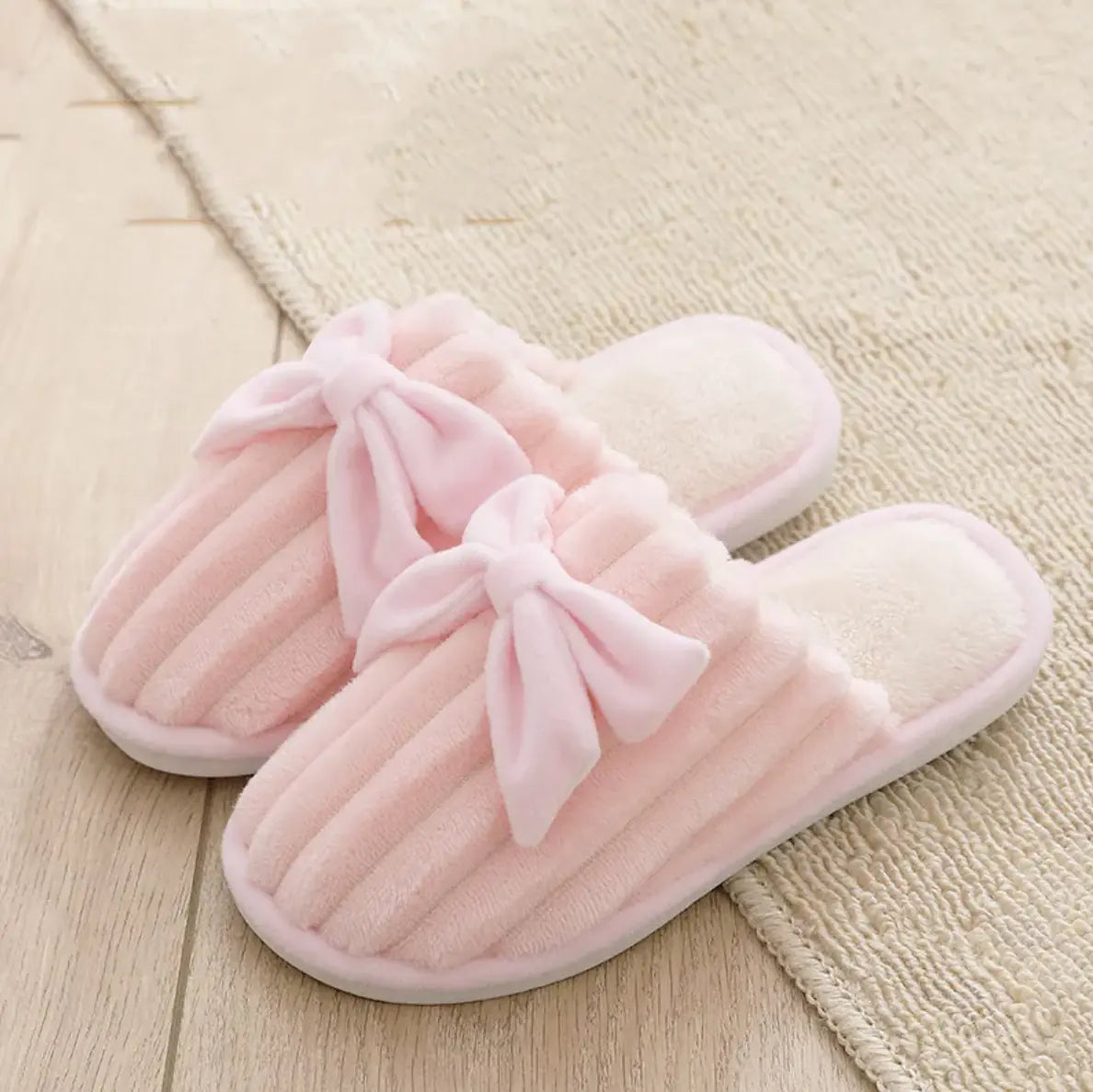 Season Home Warm Couple Plush Slippers Rieworkes
