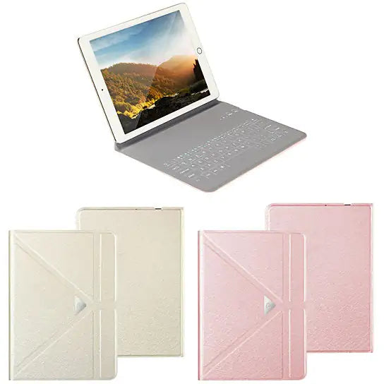 Ultra Thin Apple iPad Case With Touch Sensor Surface Keyboard And Stand Rieworkes