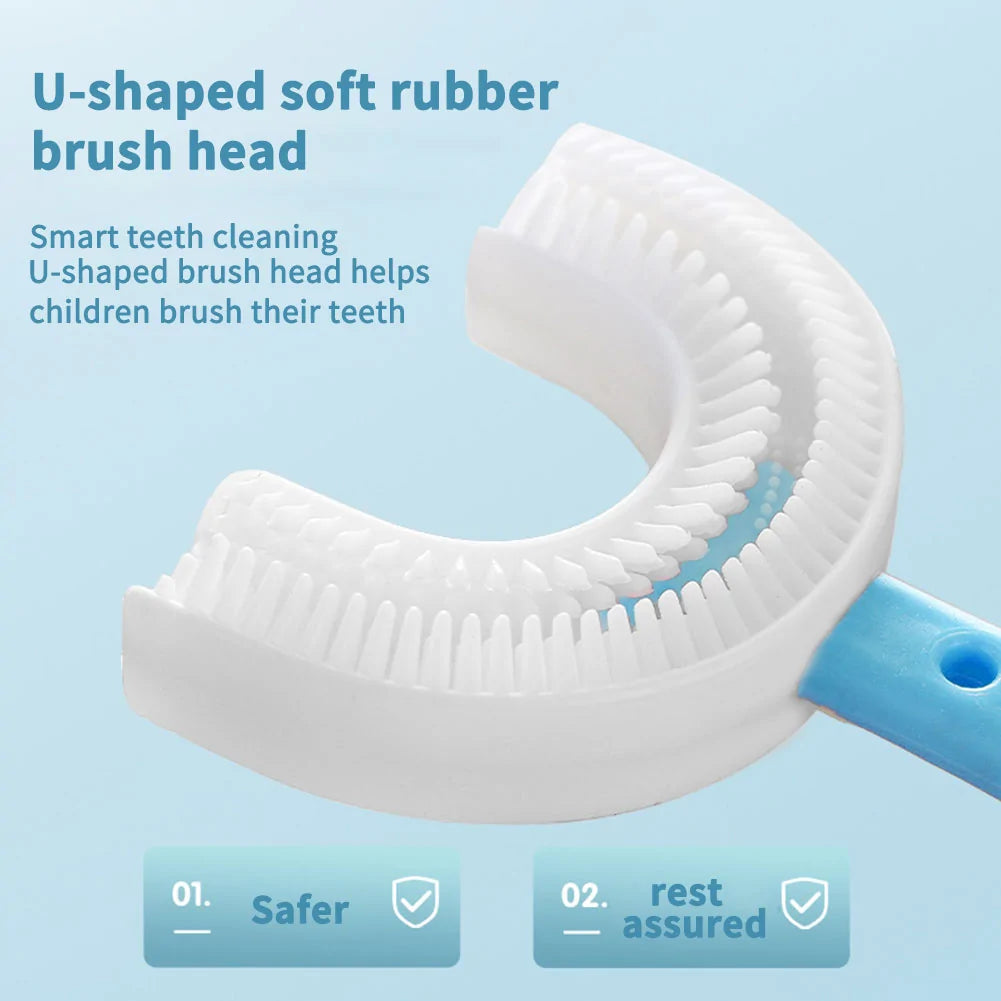 Childrens Infant U Silicon Toothbrush Rieworkes