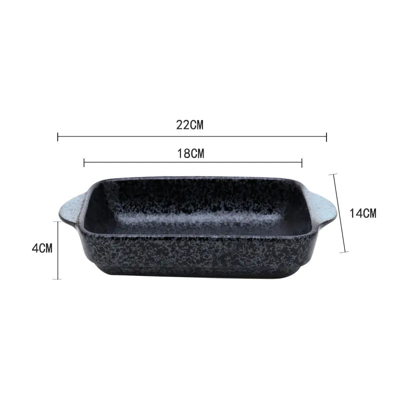 Creative Ceramic Baking Bowl for Microwave Use Mimarta