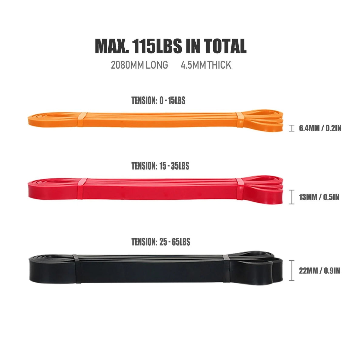 Resistance Bands Set Rieworkes